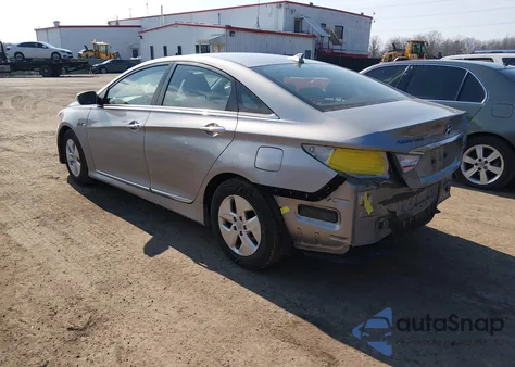 2012 Hyundai Sonata Hybrid z USA, uszkodzony, nr VIN KMHEC4A47CA033688